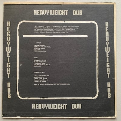 Maximillian, Fatman Riddim Section - Heavyweight Dub picture 2