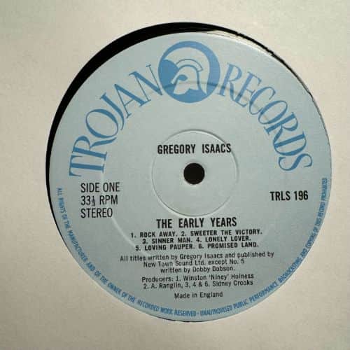 Gregory Isaacs – ...The Early Years