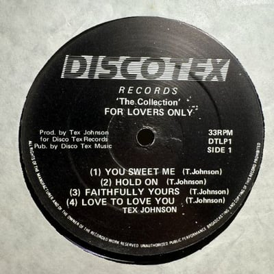 Tex Johnson - 'The Collection' For Lovers Onlypicture