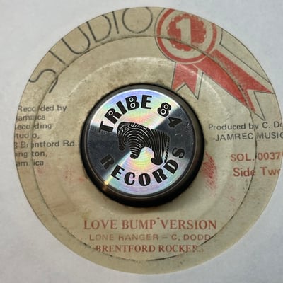 Lone Ranger, Brentford Rockers - Love Bump / Love Bump Version picture 2