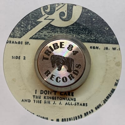 The Kingstonians - Winey Winey / I Don't Care picture 2