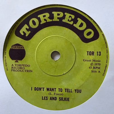 Les Foster, Silkie Davis - I Don't Want To Tell Youpicture