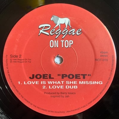 Joel Poet - The Pain / Love Is What She Missing picture 2
