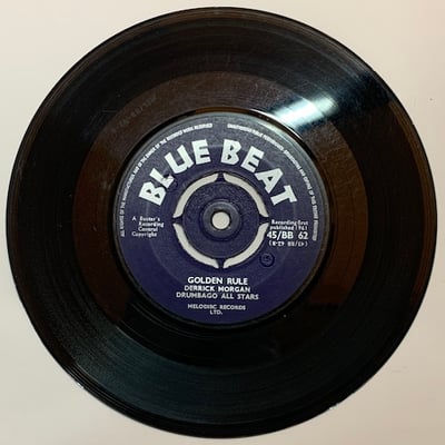 Derrick Morgan, Drumbago All Stars - Shake A Leg / Golden Rule picture 4