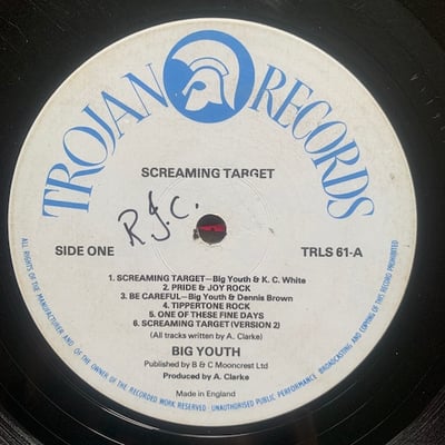 Big Youth - Screaming Target picture 3