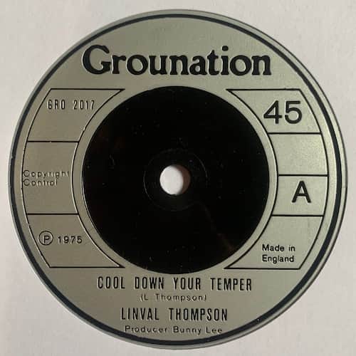 Linval Thompson – Cool Down Your Temper