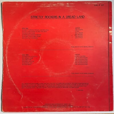 Various - Strictly Rockers In A Dread Land picture 2