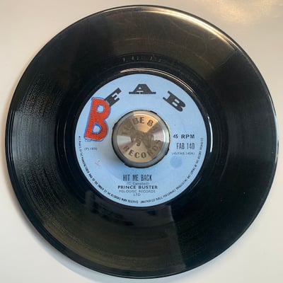 Prince Buster - Give Peace A Chance / Hit Me Back picture 3