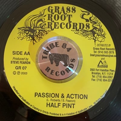 George Nooks, Half Pint - Sunny Days / Passion & Action picture 2
