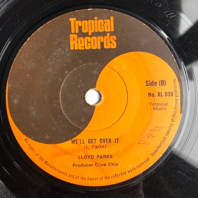 Chin All Stars, LLoyd Parks - Ghetto Guns / We'll Get Over It picture 2