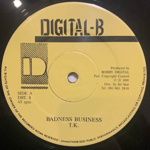 General T.K. – Badness Business
