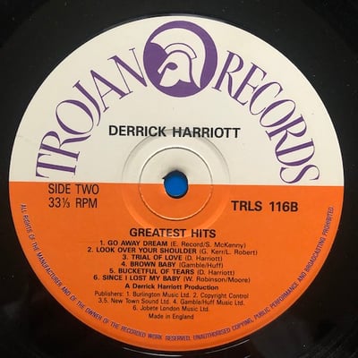 Derrick Harriott - Greatest Reggae Hits picture 3