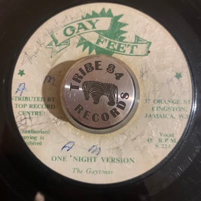 Jackie Brown, The Gaytones - One Night Of Sin picture 2