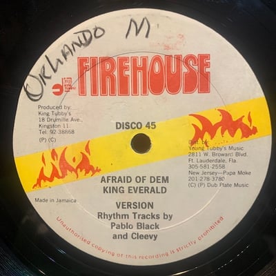 Anthony Red Rose, King Everald - Worries Again / Afraid Of Dem picture 2
