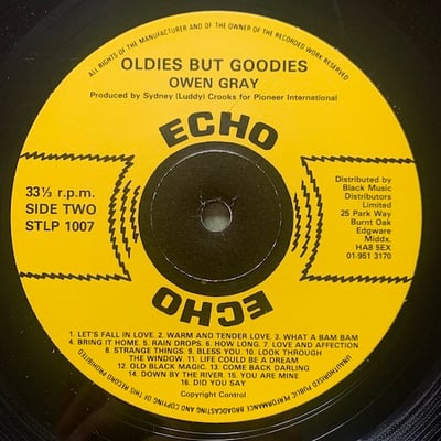 Delroy Wilson, Owen Gray - Oldies But Goodies picture 3