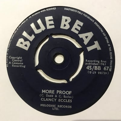 Clancy Eccles - Freedom / More Proof picture 2