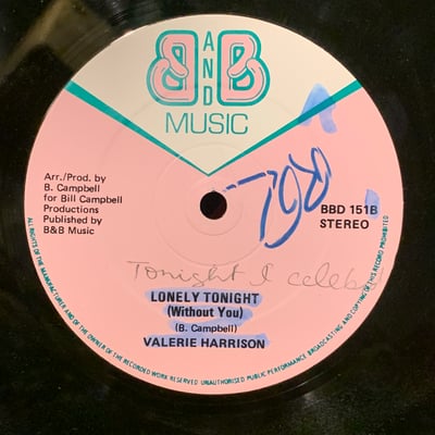 Bill Campbell, Valerie Harrison - Tonight I Celebrate My Love picture 2