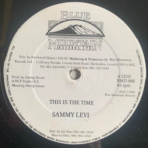Sammy Levi – This Is The Time