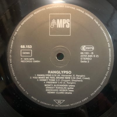 Ernest Ranglin - Ranglypso picture 3