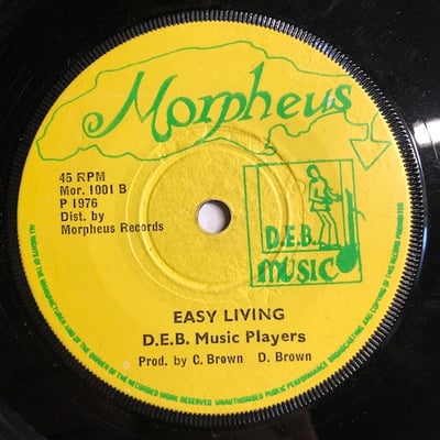 Dennis Brown, D.E.B. Music Players - Life's Worth Living / Easy Living picture 3