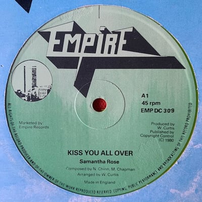 Samantha Rose - Kiss You All Over / Hello I Love You picture 3