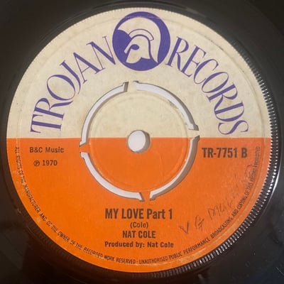 Rita Alston, Nat Cole - Popcorn Funky Reggae / My Love Part 1 picture 2
