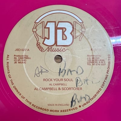 Al Campbell, Errol Scorcher - Cruisin' / Rock Your Soul picture 4