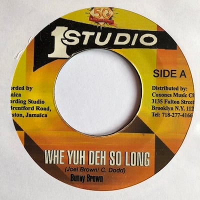 Bunny Brown - Weh Yuh Deh So Longpicture