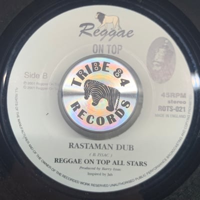 Barry Issac, Reggae On Top Allstars - I Am A Rastaman picture 2