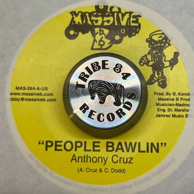 King Kong, Anthony Cruz - I Feel A Joy / People Bawlin picture 2