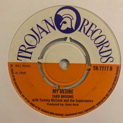 Tommy McCook, The Upsetters - Lock Jaw / My Desire picture 2