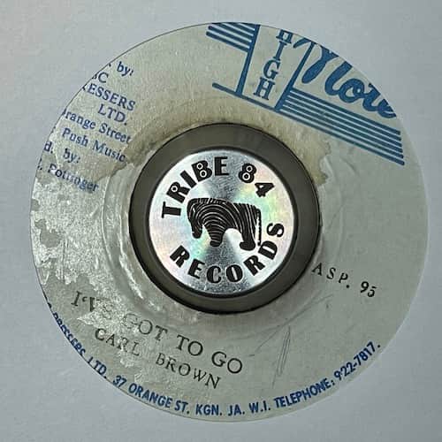 Carl Brown, The Revolutionaries – I've Got To Go