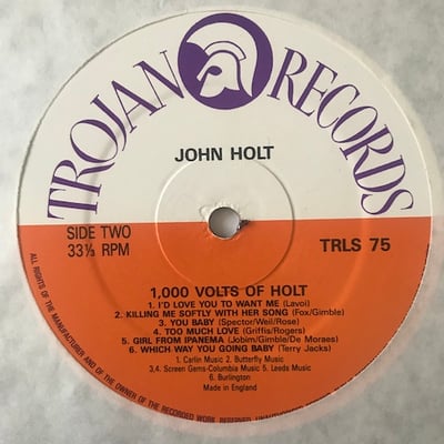 John Holt - 1000 Volts Of Holt picture 4