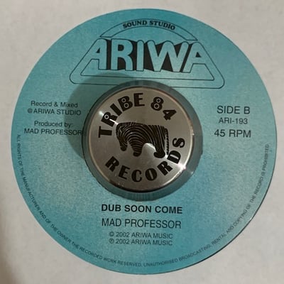 Jayzik, Mad Professor - Money Soon Done / Dub Soon Come picture 2