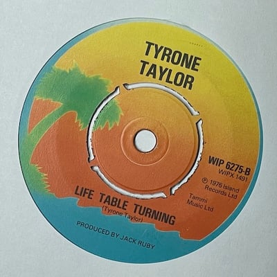 Tyrone Taylor - Extra, Extra / Life Table Turning picture 2