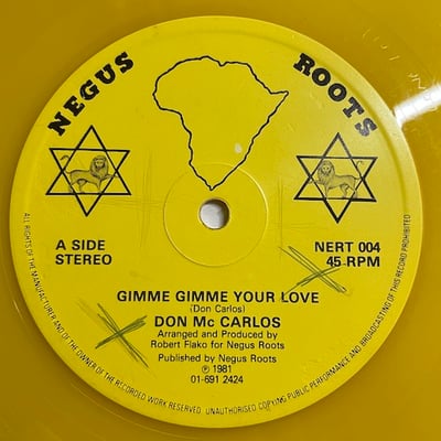 Don Carlos, Papa Tullo - Gimme Gimme Your Love picture 2