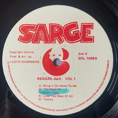 Lloyd Charmers - Reggae Sax Vol 1 picture 3