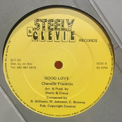 Reggie Stepper, Chevelle Franklyn - Little Miss / Good Love picture 2