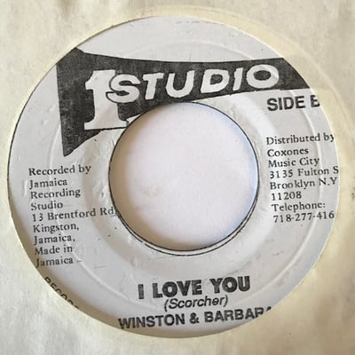 The Gaylads, Barbara And Winston - Red Rose / I Love You picture 2