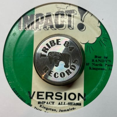 Jimmy London, Impact All Stars - It's Now Or Never / It's Now Or Never (Version) picture 2