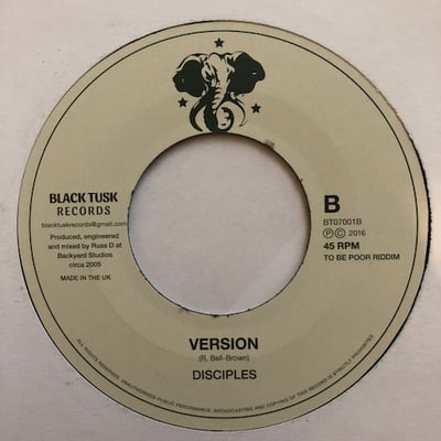 Christine Miller - To Be Poor Is A Crime (Disciples Dubplate Cut) picture 2