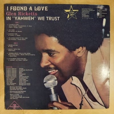 Glen Ricketts - I Found A Love picture 4