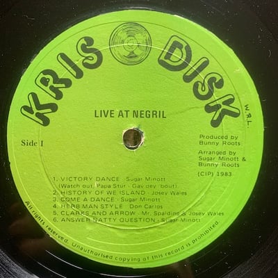 Various - King Stur Gav Hi-Fi Live At Negril picture 3
