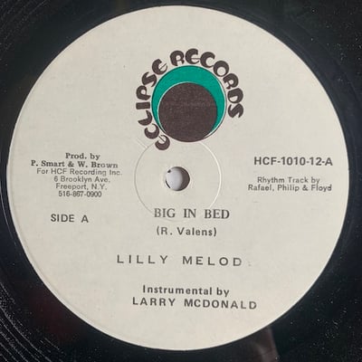 Lilly Melody - Big In Bed / Cease Fire Selector picture 2