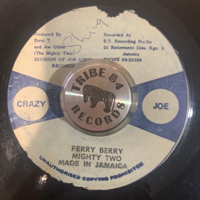 Jah Berry, The Mighty Two - Natty On Top / Ferry Berry picture 2