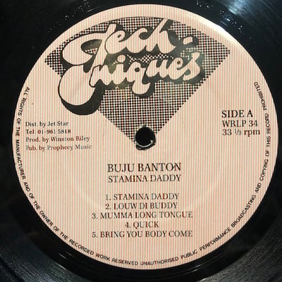 Buju Banton - Stamina Daddy picture 3