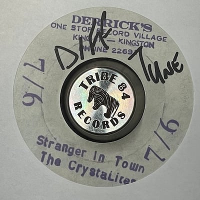 Dennis Brown, The Crystalites - Lips Of Wine / Stranger In Town picture 2