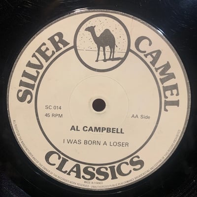Al Campbell - Lambs Bread / I Was Born A Loser picture 2
