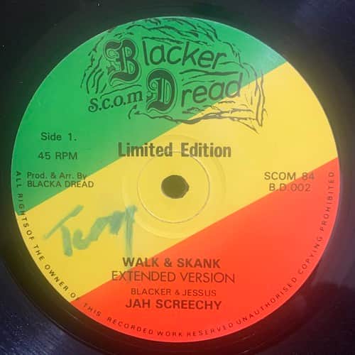 Jah Screechy, Dawbaz Band – Walk & Skank (Extended Version) / Stop & Mix (Batman & Robin Mix)