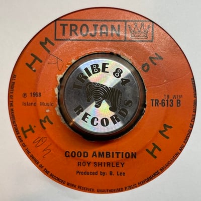 Untouchables, Roy Shirley - Tighten Up / Good Ambition picture 2